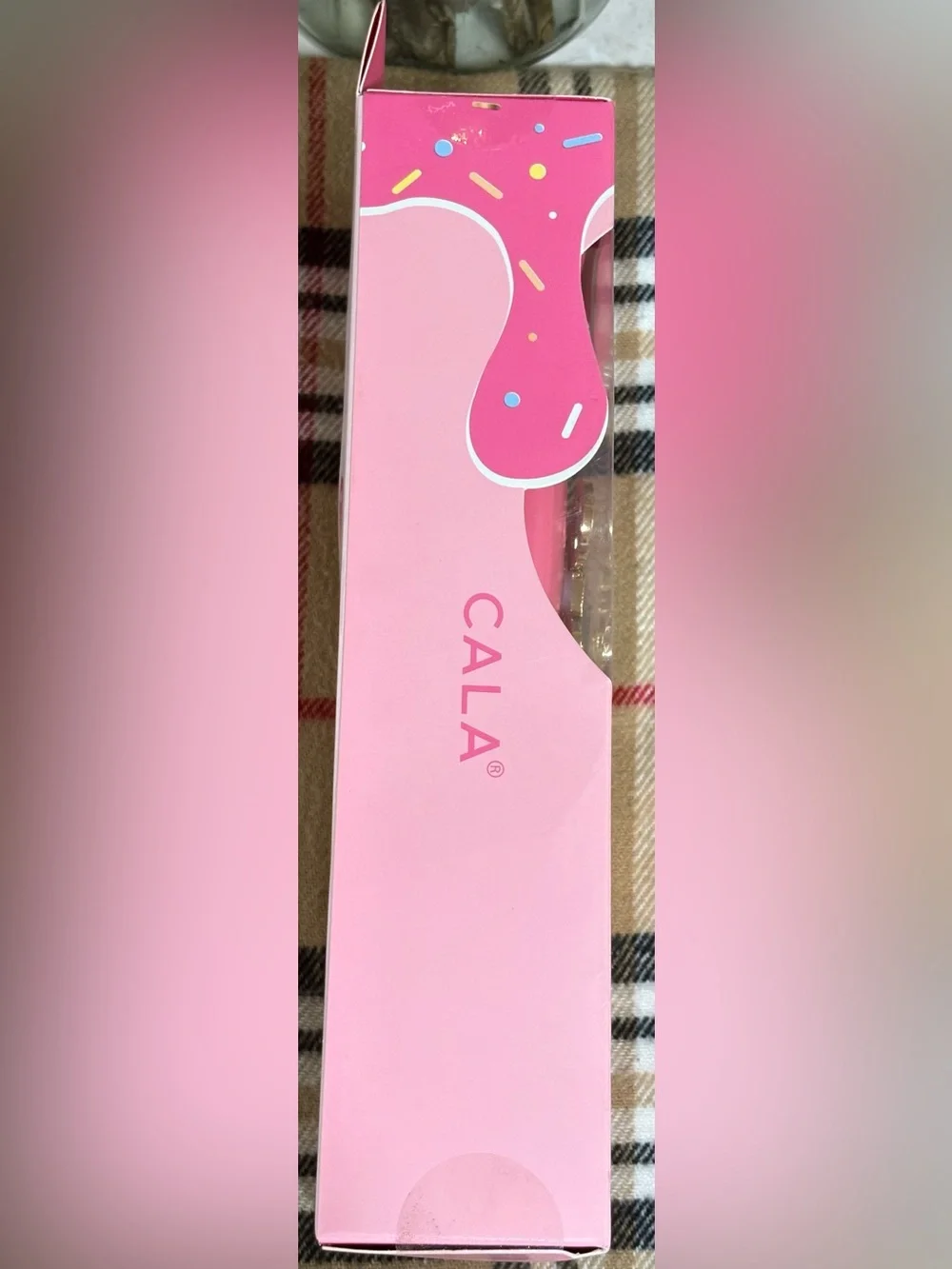 🆕 CALA Bristle Bitz Charm Hair Brush, Pink